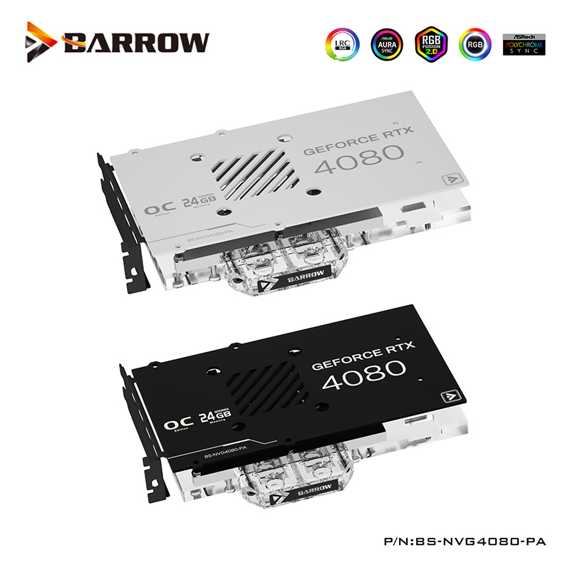 Nvidia Vga Rtx 4080 - Blok wodny GPU Barrow do chłodnicy