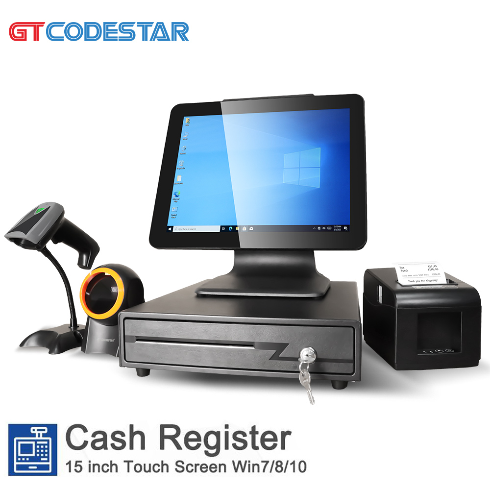 Cash Drawer Pos - Komputer POS do użytku na biurku,