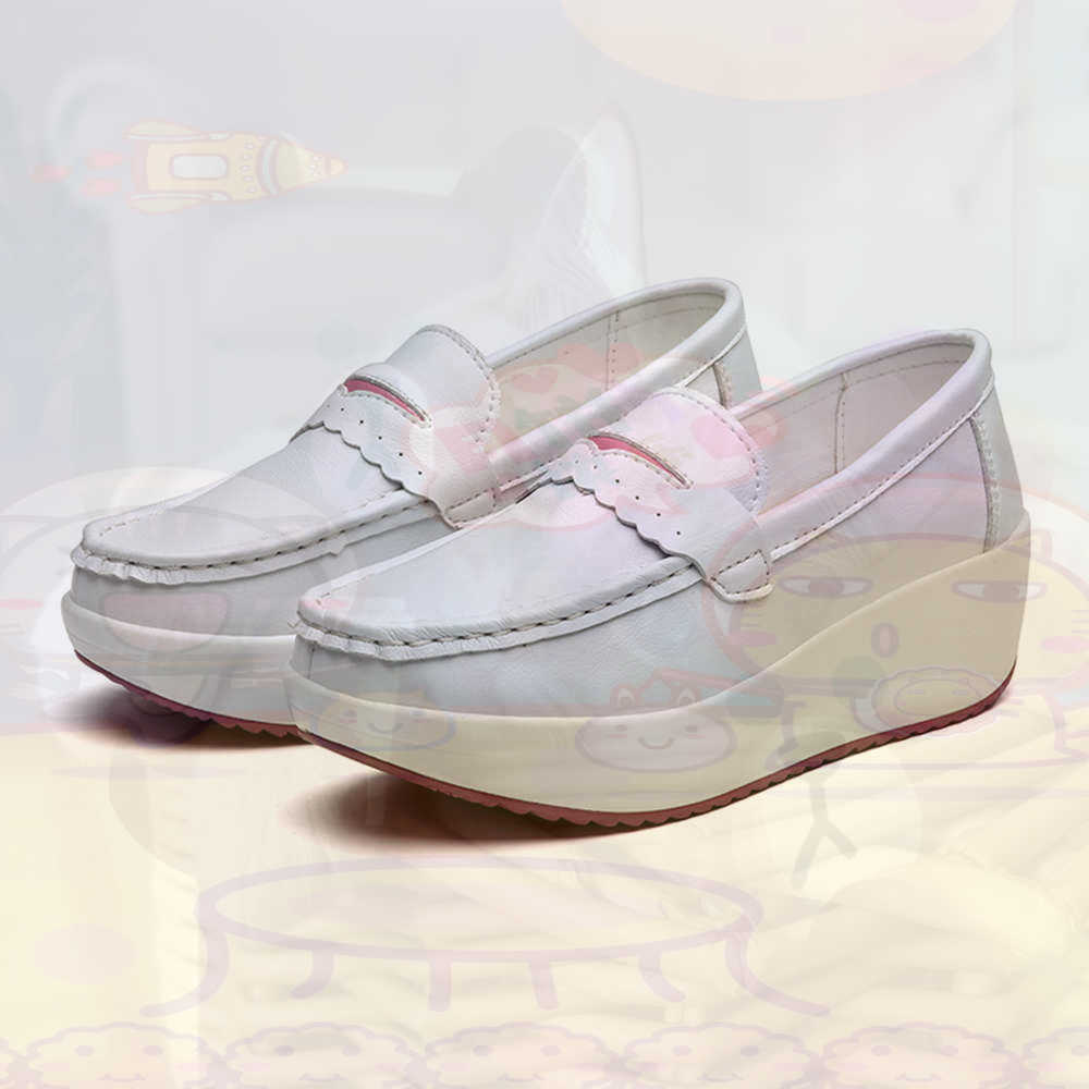 Tech Office Wear Men - Platforma Zimowe różowe trampki Tenis Damskie