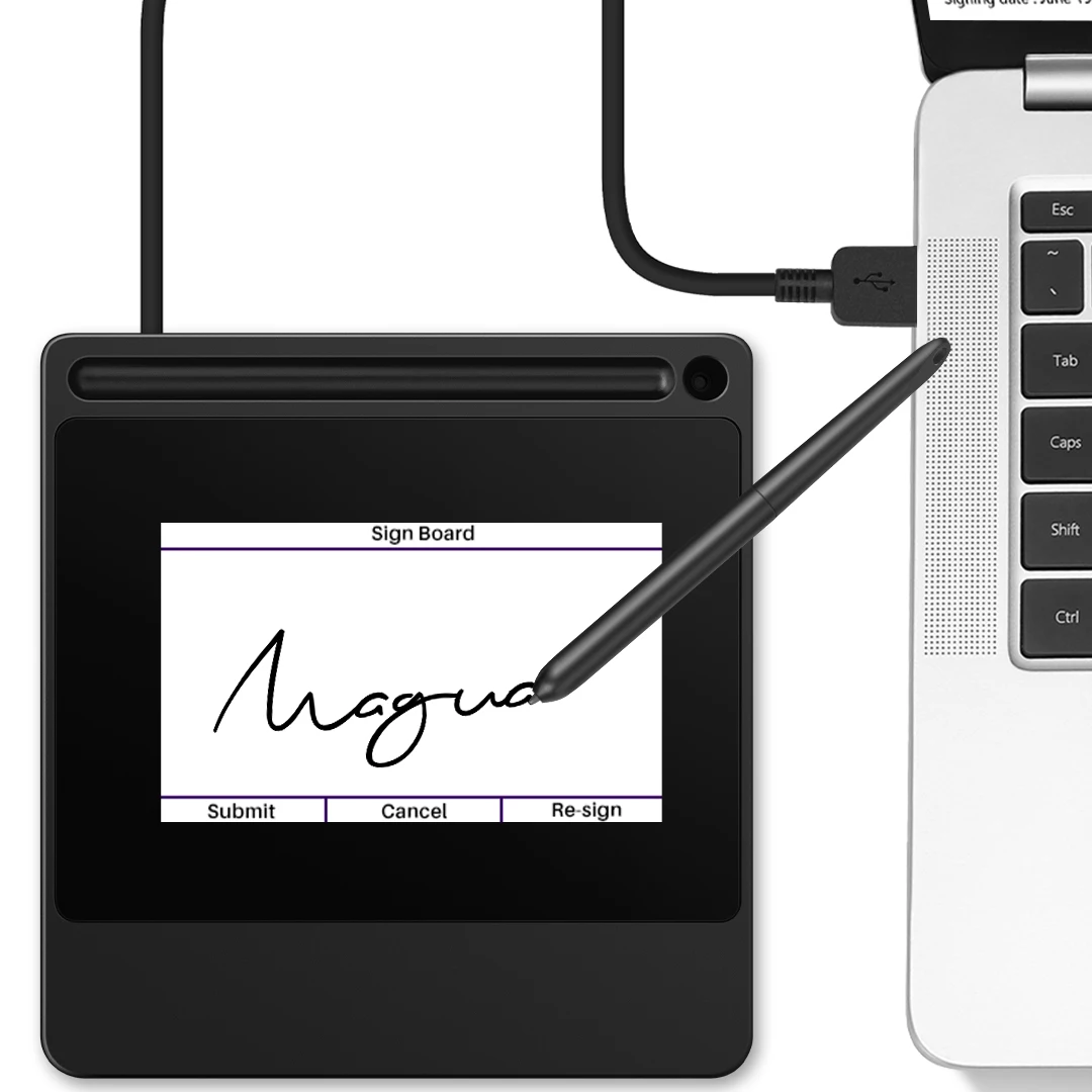 Digital Signature Pad - DS510 5-calowy elektroniczny cyfrowy tablet do