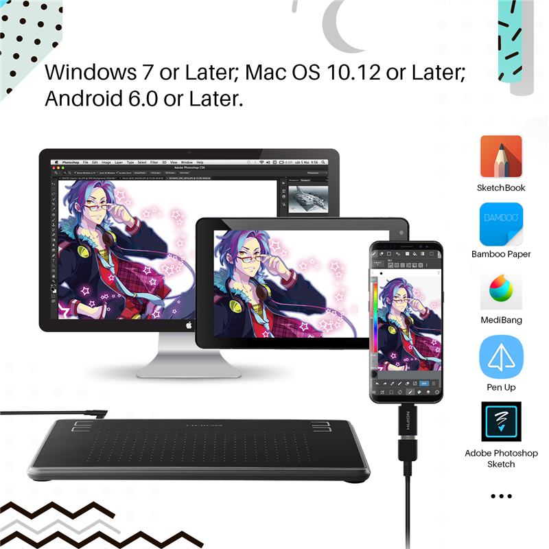 Tablet graficzny H430P dla pro – Digital Signature Pad recenzja i cena