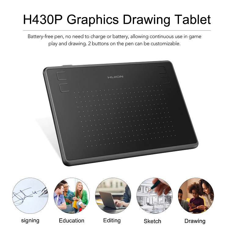 Tablet graficzny H430P dla pro – Digital Signature Pad recenzja i cena