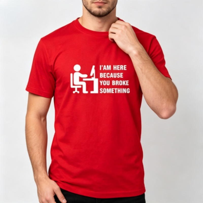 Miękka bawełniana koszulka męs – Tech Office Wear Men recenzja i cena