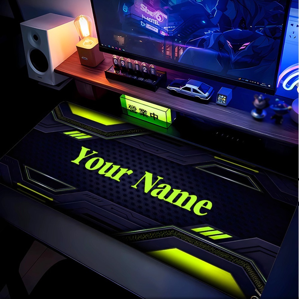Modna neonowa podkładka pod my – Tech Office Names recenzja i cena