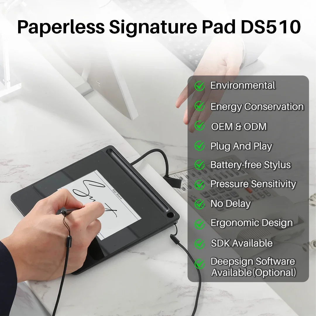 DS510 5-calowy elektroniczny c – Digital Signature Pad recenzja i cena