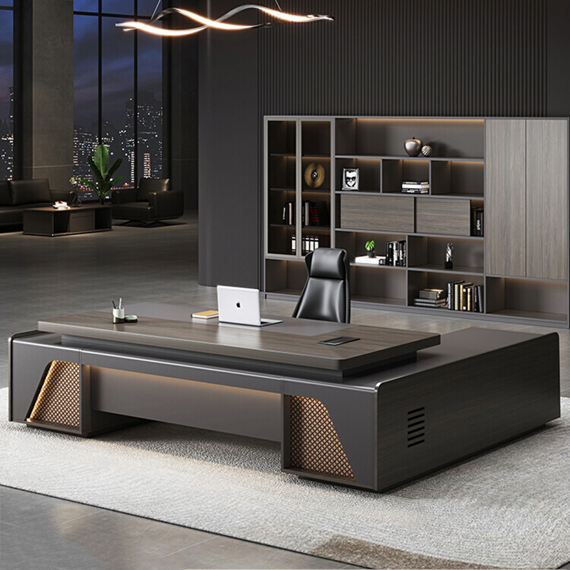 Luksusowe, nowoczesne biurko p – Office Tech Management recenzja i cena